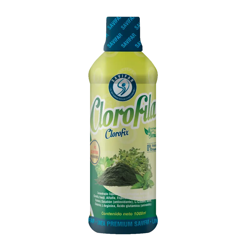 Clorofila Liquida 1000 ml Savifar 